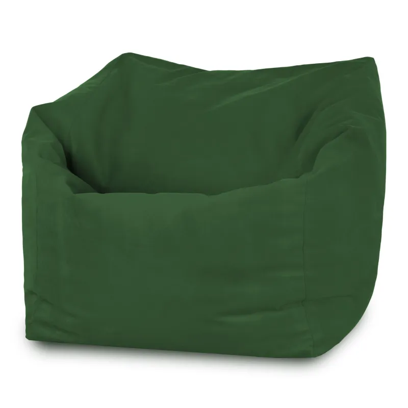 Puff Sillón de Suelo Cubo Amalfi - Terciopelo Soft – vista 11