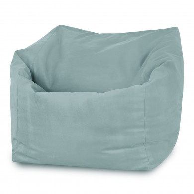 Menta Puff Sillón Amalfi terciopelo