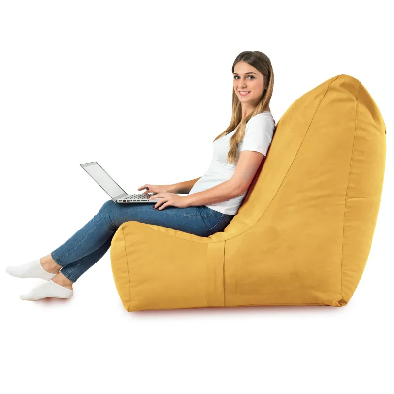 Puff Sillón Relax XXL para Adultos Disinto - Terciopelo Soft – vista 45