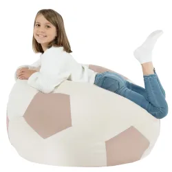 Puff Sillón Pelota de Fútbol XL para niños - Terciopelo Soft – vista 14