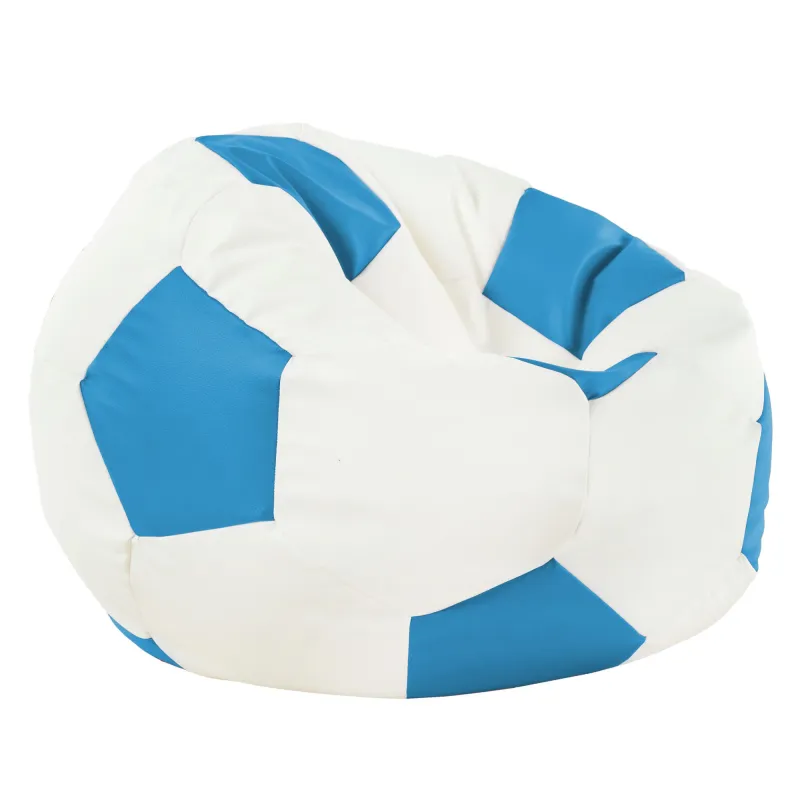Puff Sillón Pelota de Fútbol XXL Grande - Piel Sintética – vista 10