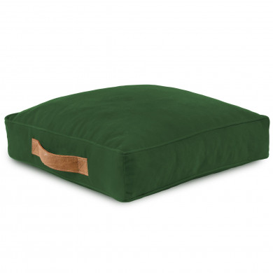 Verde oscuro Cojín Del Asiento terciopelo