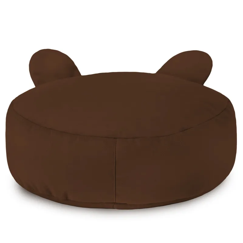 Puff Reposapiés Redondo para niños Teddy - Terciopelo Soft – vista 18