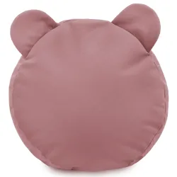 Puff Reposapiés Redondo para niños Teddy - Terciopelo Soft