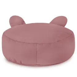Puff Reposapiés Redondo para niños Teddy - Terciopelo Soft – vista 20