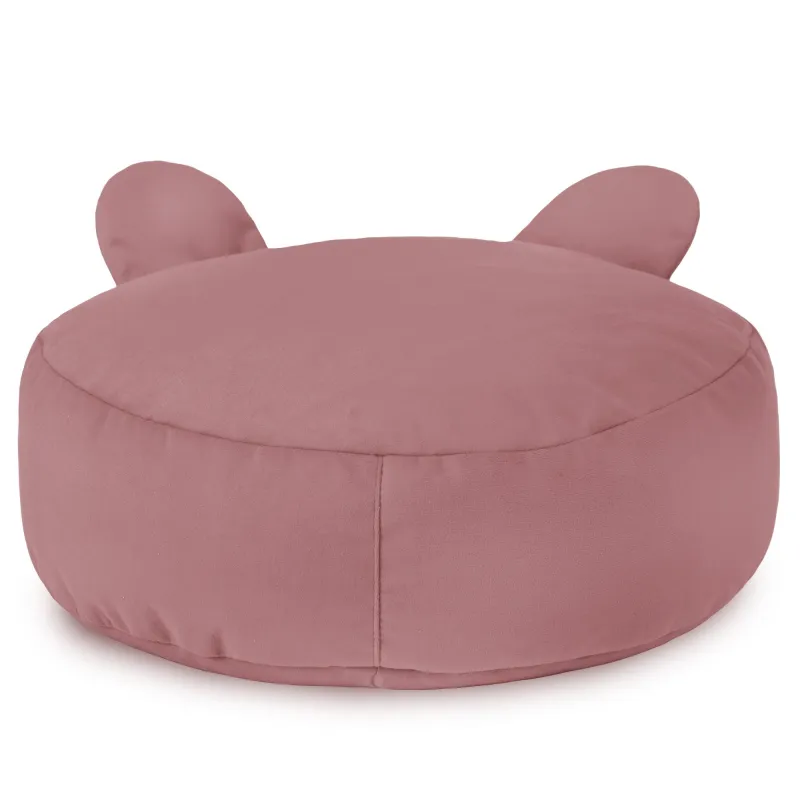 Puff Reposapiés Redondo para niños Teddy - Terciopelo Soft – vista 20