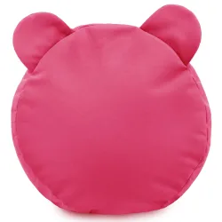 Puff Reposapiés Redondo para niños Teddy - Terciopelo Soft