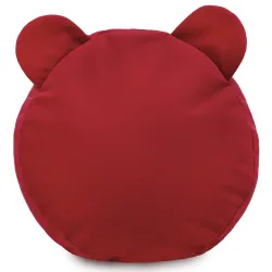 Puff Reposapiés Redondo para niños Teddy - Terciopelo Soft