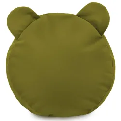 Puff Reposapiés Redondo para niños Teddy - Terciopelo Soft
