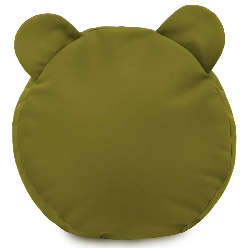 Puff Reposapiés Redondo para niños Teddy - Terciopelo Soft – vista 7
