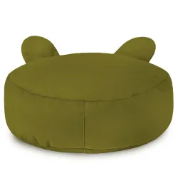 Puff Reposapiés Redondo para niños Teddy - Terciopelo Soft – vista 23