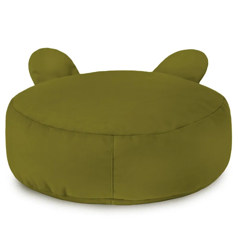 Puff Reposapiés Redondo para niños Teddy - Terciopelo Soft – vista 23