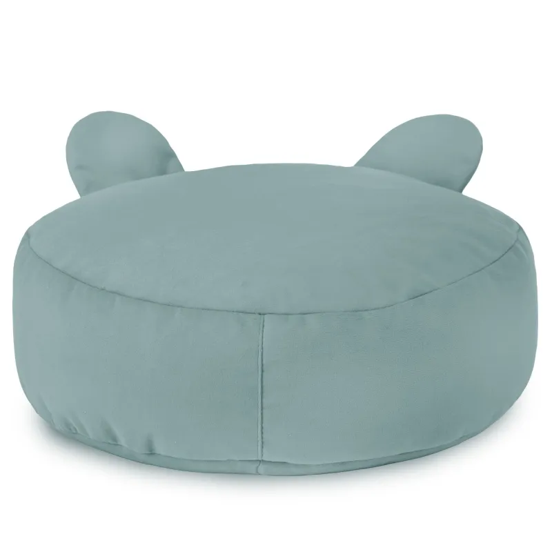 Puff Reposapiés Redondo para niños Teddy - Terciopelo Soft – vista 25