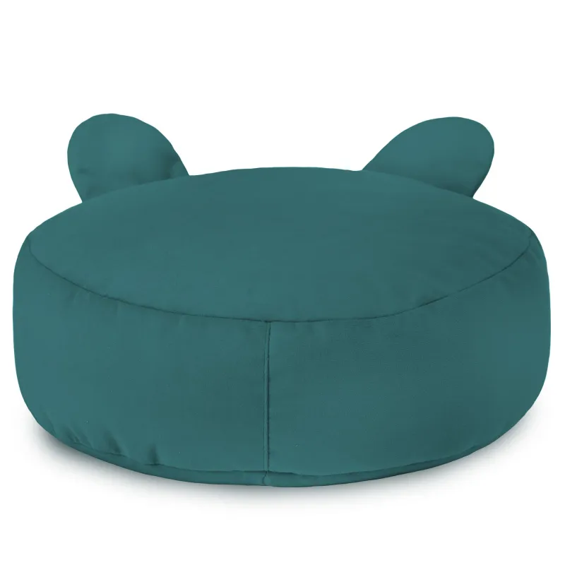 Puff Reposapiés Redondo para niños Teddy - Terciopelo Soft – vista 26