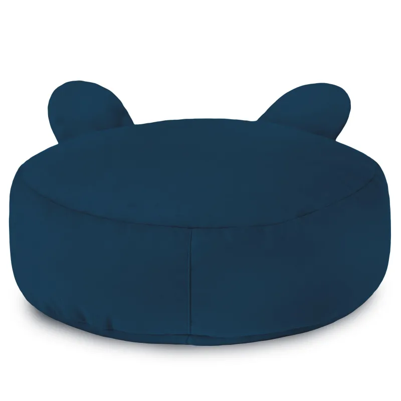 Puff Reposapiés Redondo para niños Teddy - Terciopelo Soft – vista 28