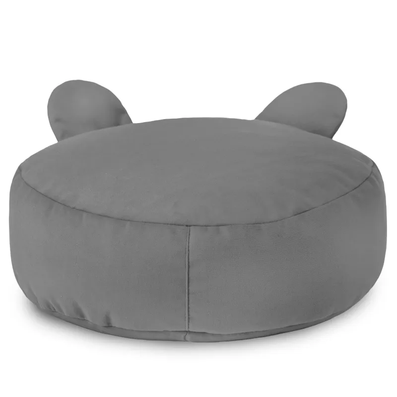 Puff Reposapiés Redondo para niños Teddy - Terciopelo Soft – vista 30
