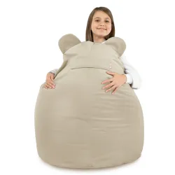 Sillón puff versátil para bebés, perfecto para interiores y exteriores