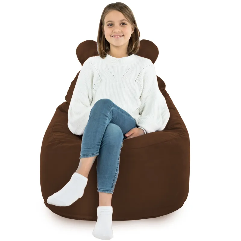 Puff Sillón para niños Teddy - Terciopelo Soft – vista 49