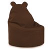 Marrón Puff Sillón Teddy Para Bebé terciopelo