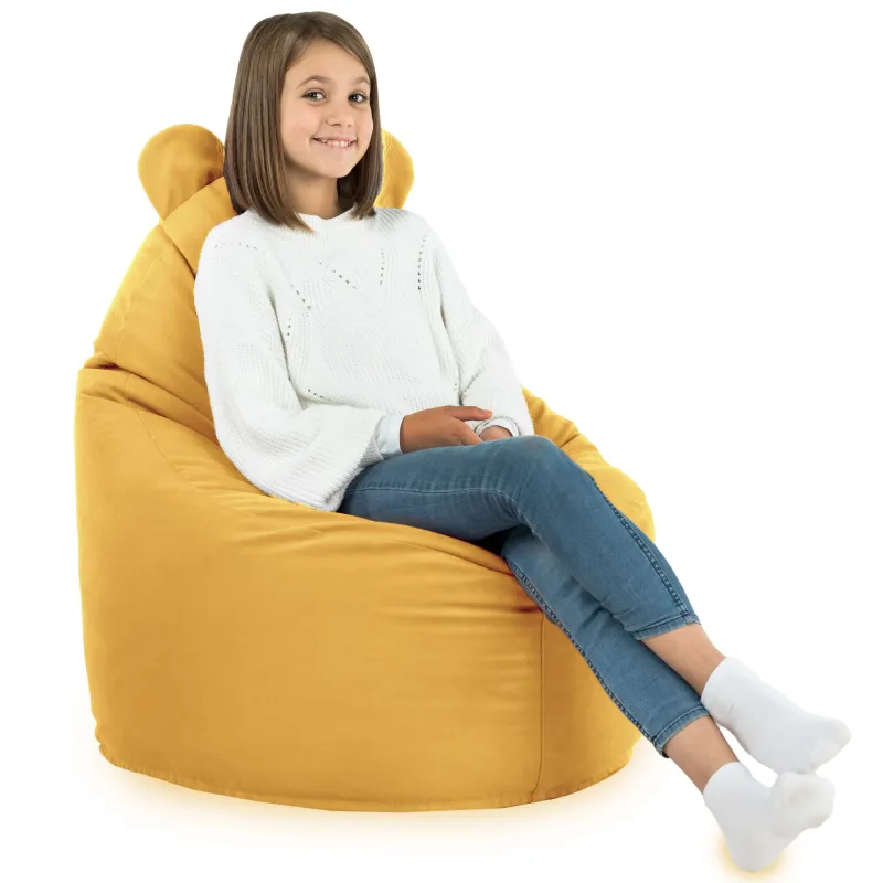 Puff Sillón para niños Teddy - Terciopelo Soft – vista 34