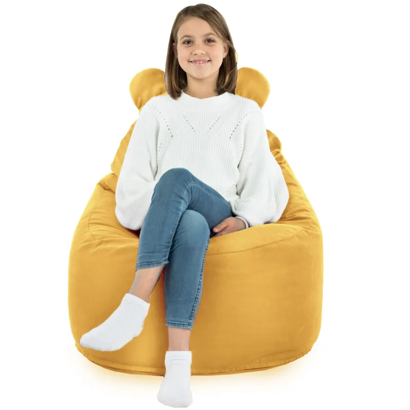 Puff Sillón para niños Teddy - Terciopelo Soft – vista 50