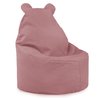 Rosa empolvado Puff Sillón Teddy Para Bebé terciopelo