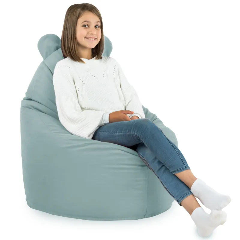 Puff Sillón para niños Teddy - Terciopelo Soft – vista 40