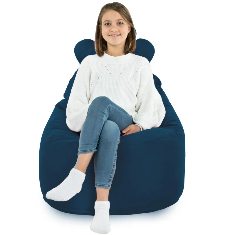Puff Sillón para niños Teddy - Terciopelo Soft – vista 58