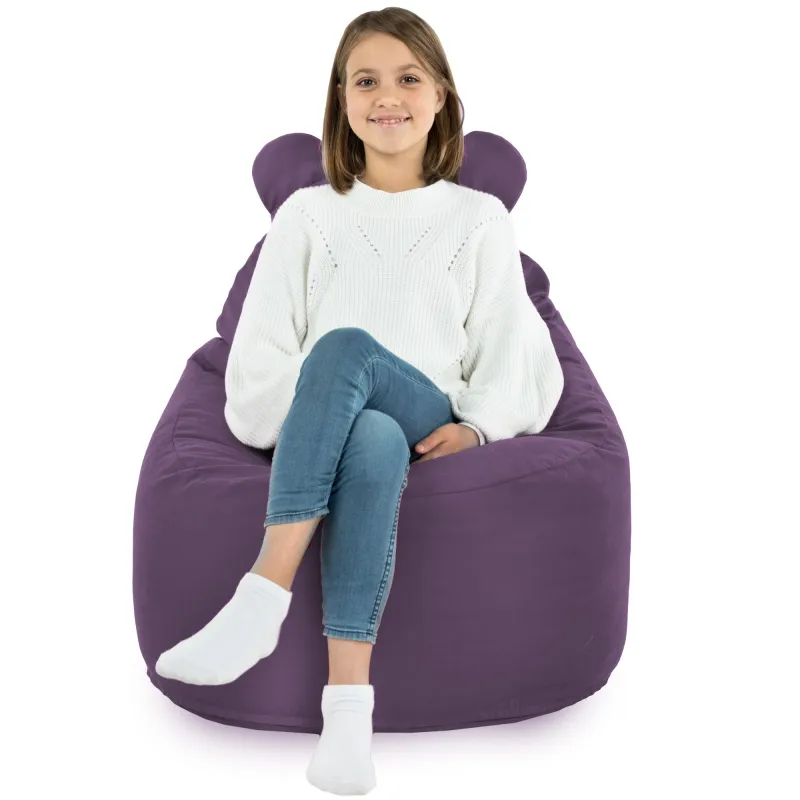 Puff Sillón para niños Teddy - Terciopelo Soft – vista 59