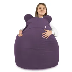 Puff Sillón para niños Teddy - Terciopelo Soft – vista 75
