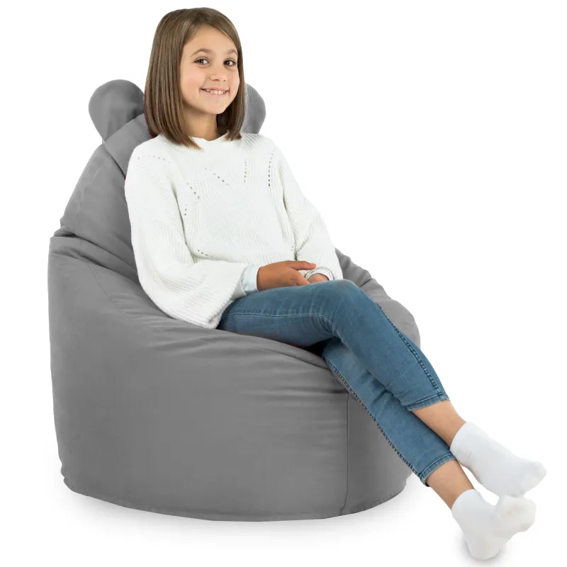 Puff Sillón para niños Teddy - Terciopelo Soft – vista 45