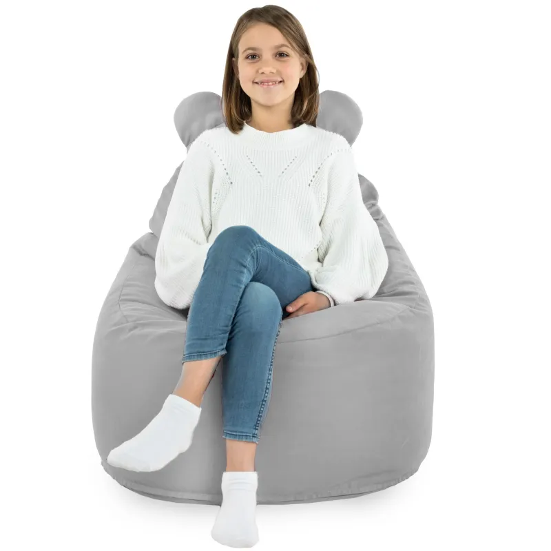 Puff Sillón para niños Teddy - Terciopelo Soft – vista 60