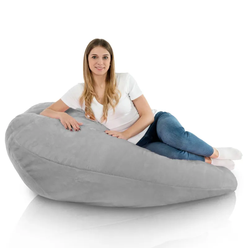 Puff con Respaldo XXL Drop - Pelo Sintético Yeti – vista 6