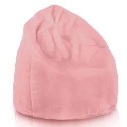 Puff Pera para niños - Pelo Sintético Yeti