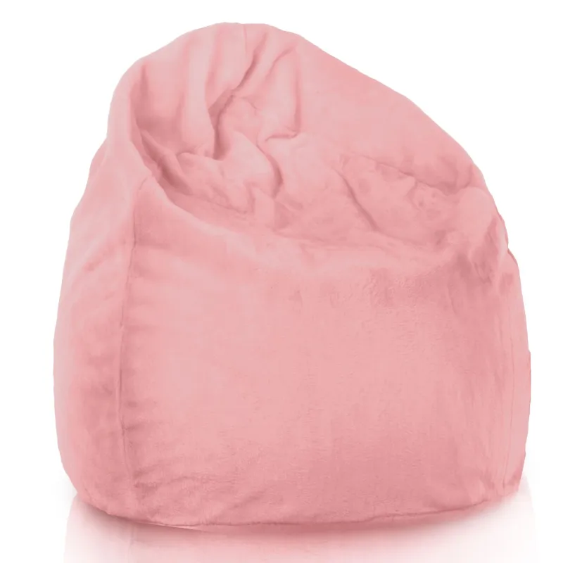 Puff Pera XXL para adultos Gigante - Pelo Sintético Yeti – vista 7