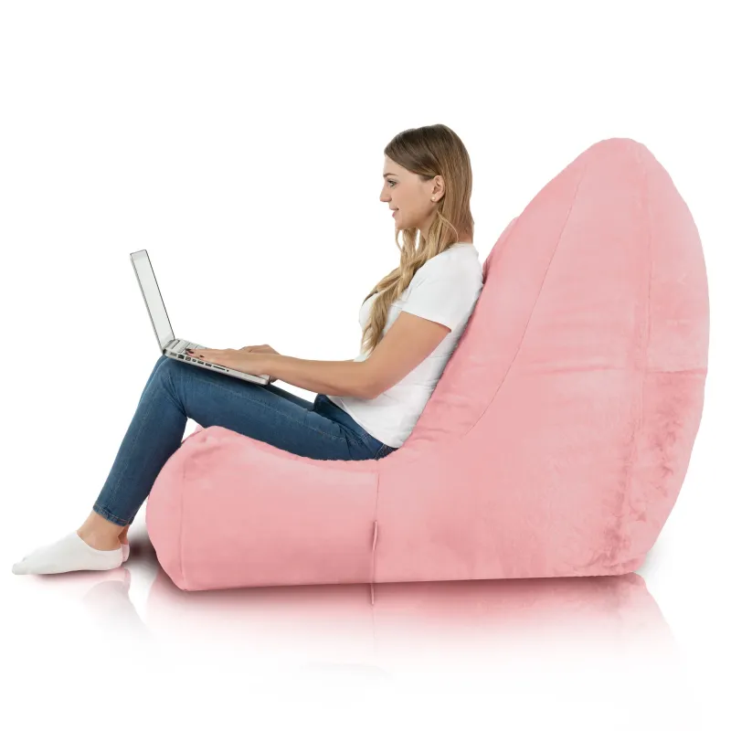 Puff Sillón Relax XXL para Adultos Disinto - Pelo Sintético Yeti – vista 10