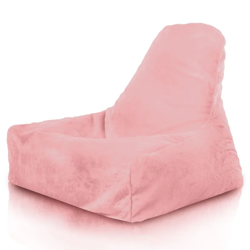 Puff Sillón con Respaldo Bali - Pelo Sintético Yeti – vista 2