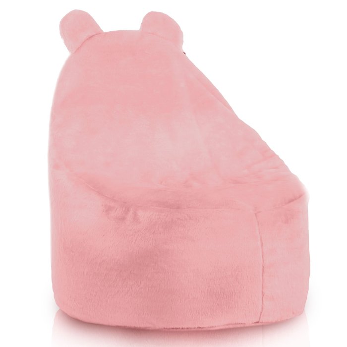 Yeti rosa Puff Sillón Teddy Para Bebé