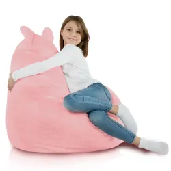 Puff Sillón para niños Teddy - Pelo Sintético Yeti – vista 4