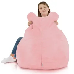 Puff Sillón para niños Teddy - Pelo Sintético Yeti – vista 5