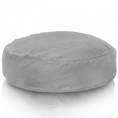 Yeti gris Almohada Redonda Monaco