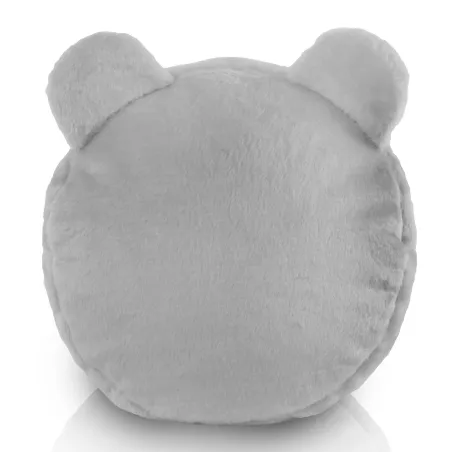Puff Reposapiés Redondo para niños Teddy - Pelo Sintético Yeti
