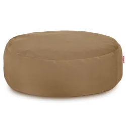 Puff Reposapiés Redondo - Terciopelo Soft