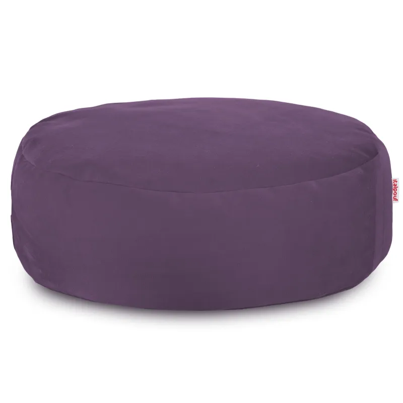 Puff Reposapiés Redondo - Terciopelo Soft