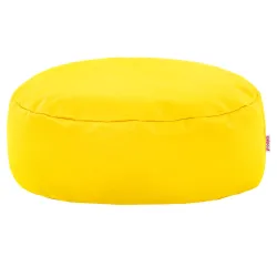 Puff Reposapiés Redondo - Piel Sintética