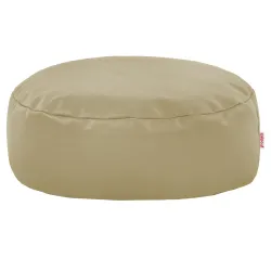 Puff Reposapiés Redondo - Piel Sintética