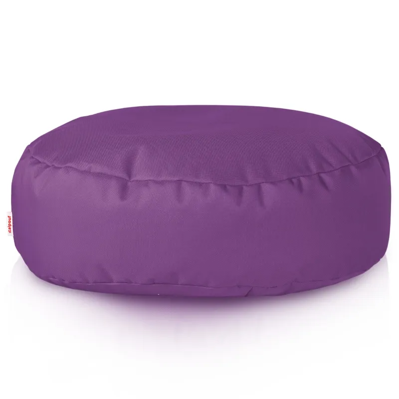 Puff Reposapiés Redondo - Outdoor Pro de Exterior Jardín Impermeable