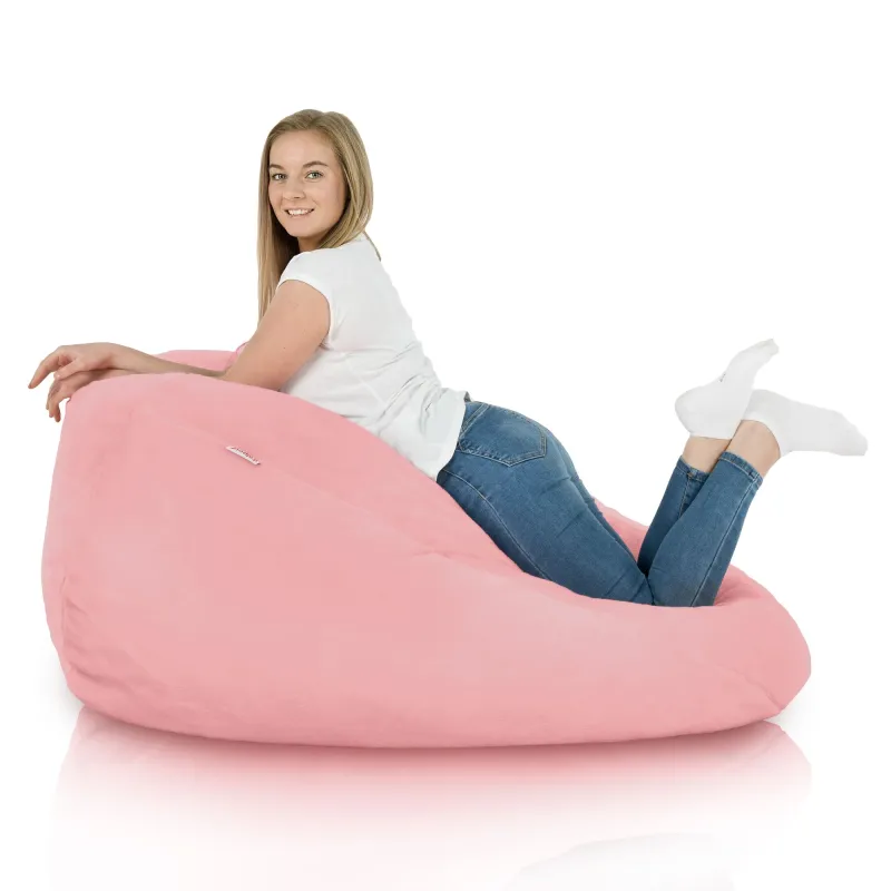 Puff Pera XXL para adultos Gigante - Pelo Sintético Yeti – vista 11
