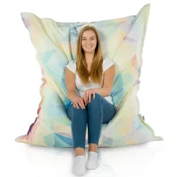 Cojín de Suelo Gigante XXL para adultos Gigante - Tejido Estampado Premium – vista 88