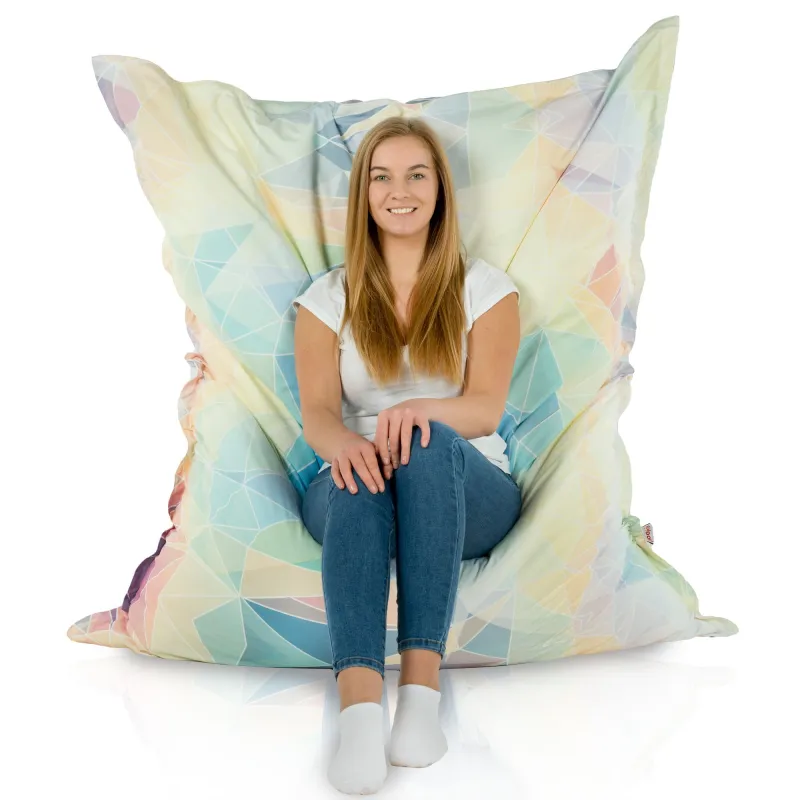 Cojín de Suelo Gigante XXL para adultos Gigante - Tejido Estampado Premium – vista 88